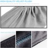 iPobie 5 Pairs Washable Overshoes,Velvet Shoe Cover,Reusable Non-Slip High Elasticity
