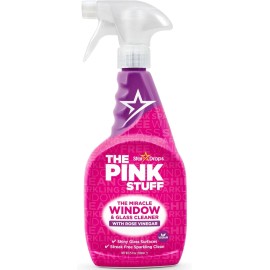 The Pink Stuff Stardrops Miracle Window & Glass Cleaner with Rose Vinegar Spray