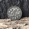 Memento Mori Challenge Coin - 1.57" Motivational Gift with Skull,