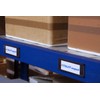 ITALFITMAGNETI Pack of 20 Writeable Magnetic Labels with Paper Insert