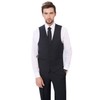 P&L Men's Suit 3 Piece Classic Fit Suit Jacket &
