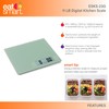 Eat Smart Eat Smart 11lb Food Kitchen Glass Scale, Green