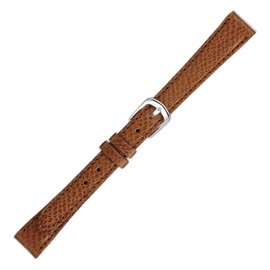 Maruman Watch Band, Cow (Calf), Made in Japan, Braun, Casual