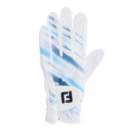 FootJoy Staycool EX Men's Golf Gloves, White/Navy, 8.7 inches (22 cm)