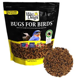 Wild Delight Bugs for Birds - 16oz Bag Bird Food
