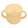 Silicone Sippy Cups Double Handles Lightweight Toddler Training Cup with