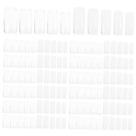 FOMIYES Professional Nail Tips Full Cover Fake Nails Kit Diy Press on Nails for Acrylic Nails