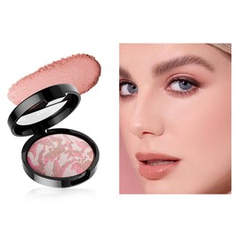 Polvo Compacto Mate de Larga Duració, Polvo Compacto con Fórmula Ligera – Efecto Natural, Control de Grasa y Textura Ultrafina para un Maquillaje Perfecto (Levadura en polvo, 01#)