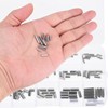 sourcing map 230Pcs Roll Pin Assortment Set 304 Stainless Steel