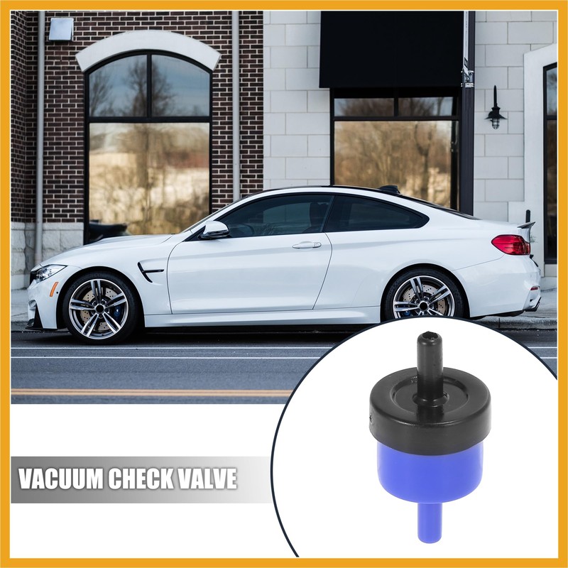 Partuto PVC Vacuum Check Valve 433862117 Replacement for Car Vehicle