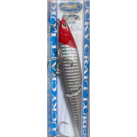 Lucky Craft Saltwater LL Pointer 130 Sinking Lipless Jointed Jerkbait -Pick - Bomber Red Head