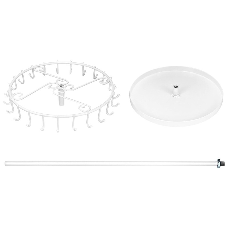 QWORK® Spinning Jewelry Tree Display Stand, Jewelry Organizer with 23