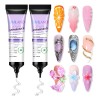 Saviland 3d Sculpting Gel Transparente 2pcs, Gel Moldeador