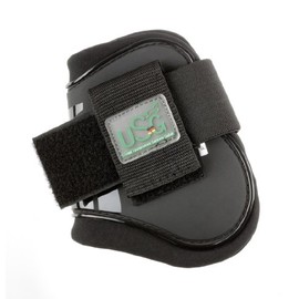 USG Splint Boots, Pony, A Pair, Black
