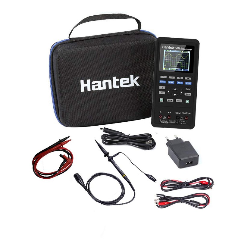 Hantek 2D42 3in1 Digital Oscilloscope Waveform Generator Multimeter USB Portable