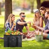 Rixotix Food Delivery Bag,Reusable Insulated Food Bag Keeps Food Hot