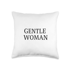 Gentlewoman Poised And Powerful Throw Pillow, 16x16, Multicolor