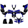 2009-2013 450R/450X (Aluminum Frame EFI) YFZ 450 Binary Blue Senge
