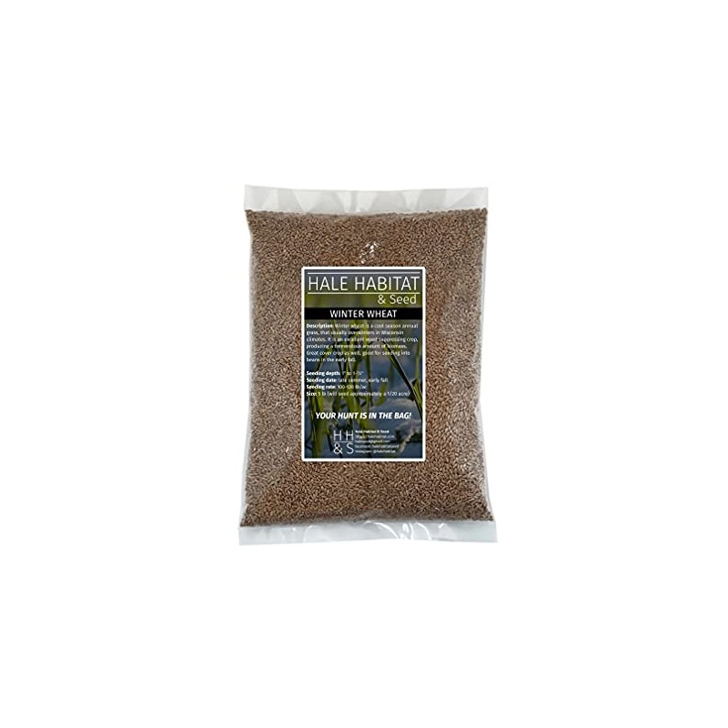 Hale Habitat & Seed Winter Wheat Food Plot Seed, 5