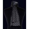 Lorenzo Cana - Men's Reversible Scarf in Harmonious Grey Colours