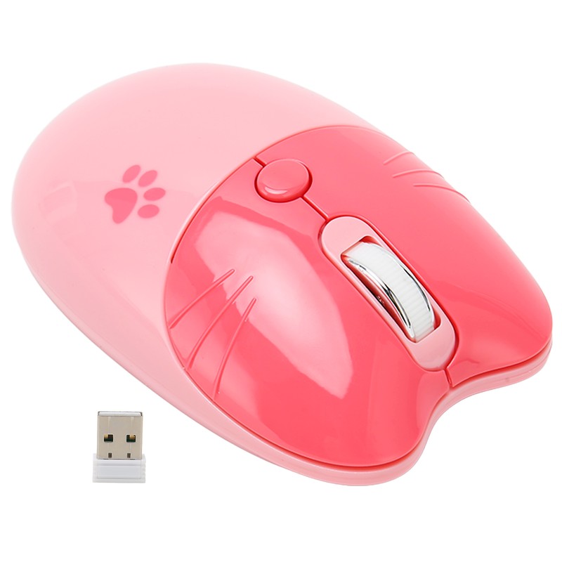 Wireless Mouse BT5.1 Or 2.4GHz Silent Click Adjustable DPI Auto