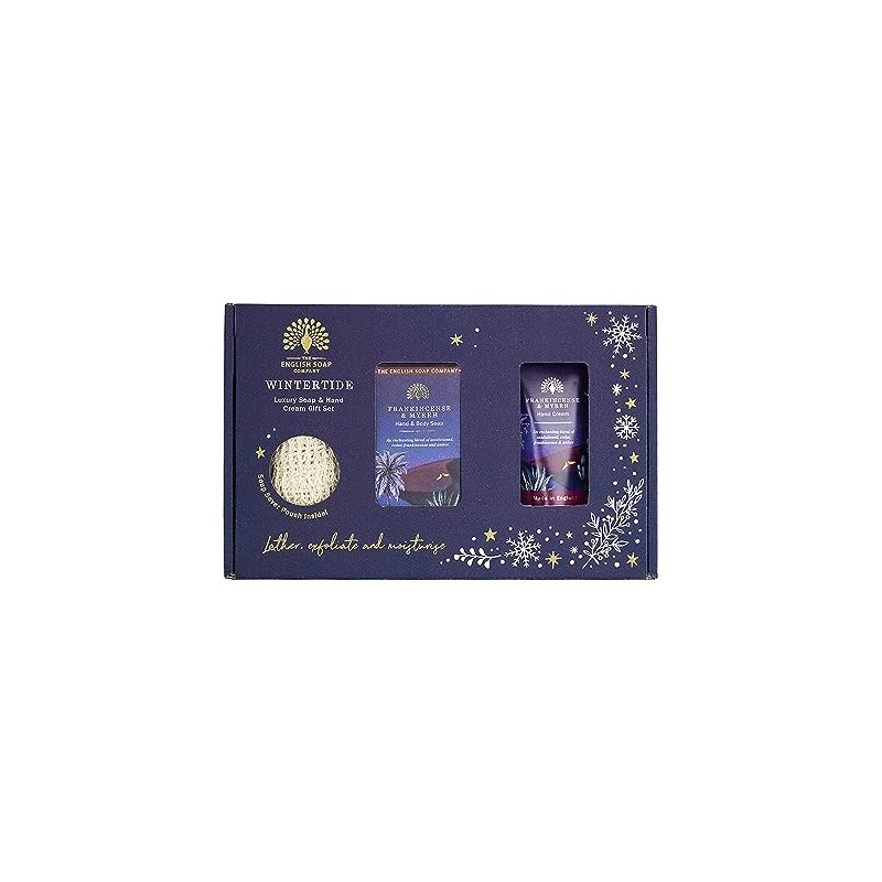 Wintertide Frankincense & Myrrh Luxury Soap & Hand Cream Hand