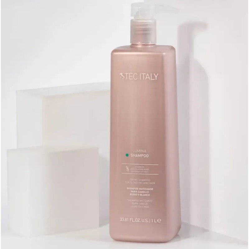 Shampoo Tec Italy Lumina Matizante Violeta Rubios 1l
