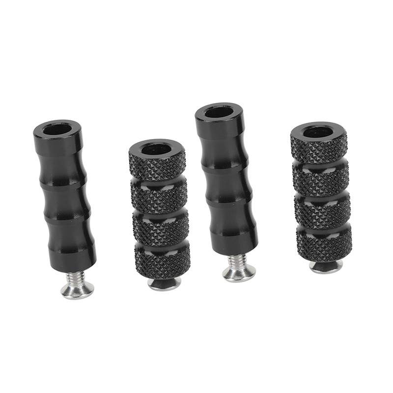 2 Pair Motorcycle Brake Foot Peg CNC Process Plating Precise