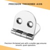 DIALESHU 2 Pack Heavy Duty 316 Stainless Steel 3" x