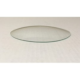OVALCREST - Oval Convex Glass for Home Decor, Picture Frame, Family Portrait, Family Heirloom Preservation and Restoration - 8 x 10inches