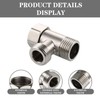 Stainless Steel 3 Way Diverter Tee Connector for Angle Valve