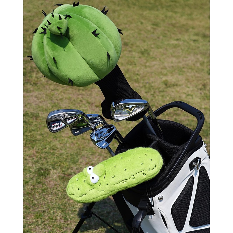 Big Teeth Golf Pickle Putter Cover, Soft Blade Putter Cover,