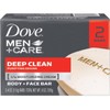 Dove Men+Care Body & Face Bar, Deep Clean 4.25 oz