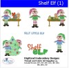 Threadart Embroidery Design Set-Shelf Elf(1) - 7 designs - 8