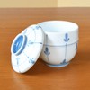 有田焼やきもの市場 Chawanmushi Cups with Lids Set of 2 Japanese Chawan