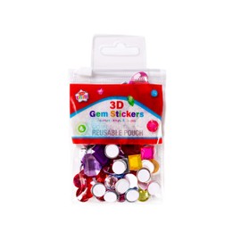 Kids Create Activity Play 3D Sticker Gems