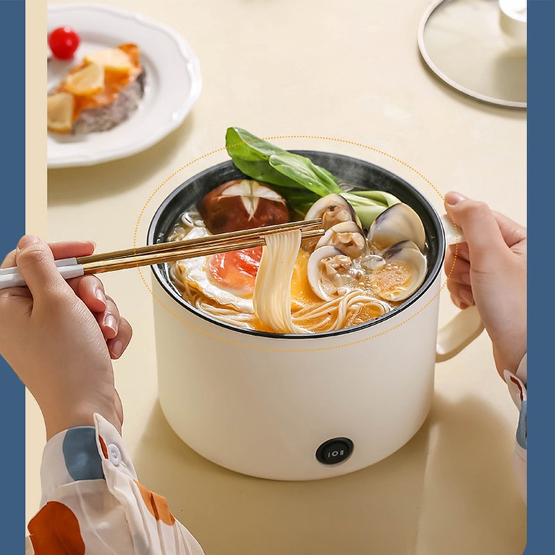 Multifunctional Electric Cooking Pot Small Mini Electric Cooker Rapid Noodle