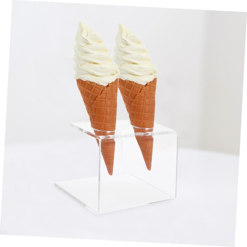 DOITOOL Ice Cream Stand Snack Stand Ice Cream Holder Cone