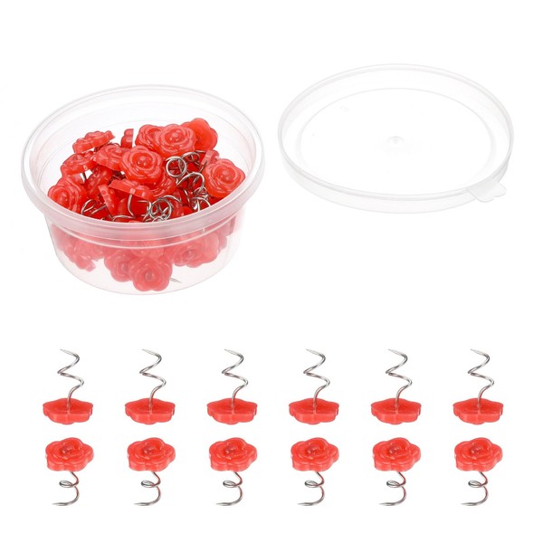 PATIKIL 50 Pcs Upholstery Twist Pins, Headliner Bed Pins Furniture