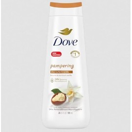 Dove Purely Pampering Nourishing Body Wash, Nutrium Moisture, Shea Butter with Warm Vanilla 20 oz