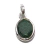 Green Aventurine Sterling Silver Gemstone Pendant Crystal Healing Men Women