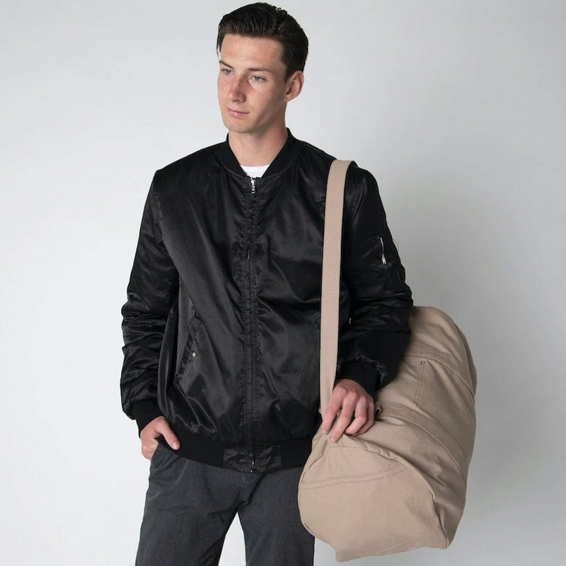 Terra Thread Organic Cotton Bumi Duffle Bag, Olive Green
