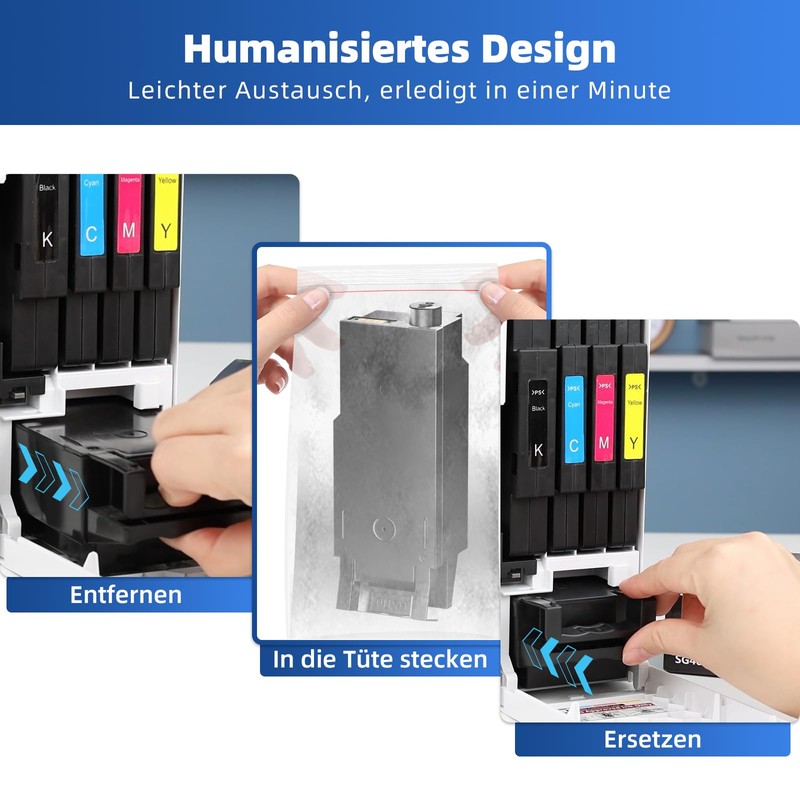 Osinkjet IC41 Waste Ink Container Compatible with Sawgrass Ricoh GC41
