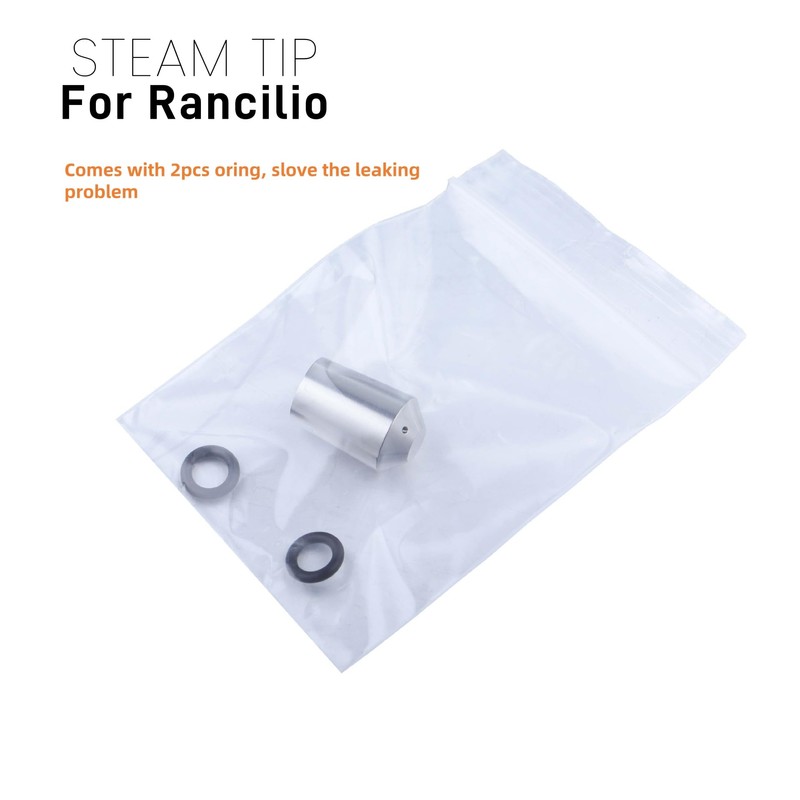 LAUCIPPOS Steam Tip for Rancilio Silvia & Silvia Pro X,