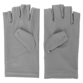 Guante UV para Lámpara de Uñas Guantes con Protección UV para Manicura Guantes de Protección UV Guantes UV sin dedos Manicura Guantes anti UV Guantes anti UV Guantes de protección UV Arte de uñas Guantes de protección UV Guante de manicura Guantes de dec