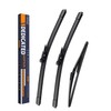 Replacement for Mercedes-Benz ML500/ML350/ML350/ML500 2006-2011 Silent Wipers -FAPIUO Front and
