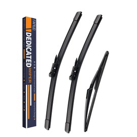 Replacement for Mercedes-Benz ML500/ML350/ML350/ML500 2006-2011 Silent Wipers -FAPIUO Front and Rear Windshield Wipers 28"+21"+12" Full Blade Set (3 Pack) Pinch Tab
