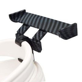 Shoes Charms Car Spoilers, Car Wing Charm for Shoes, Spoiler Wing for Shoes, Decorative Shoe Charms for Shoe Buckles for Friends (Carbon Fiber)