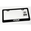 Gearhead Frames Venom on Black Metal License Plate Frame with