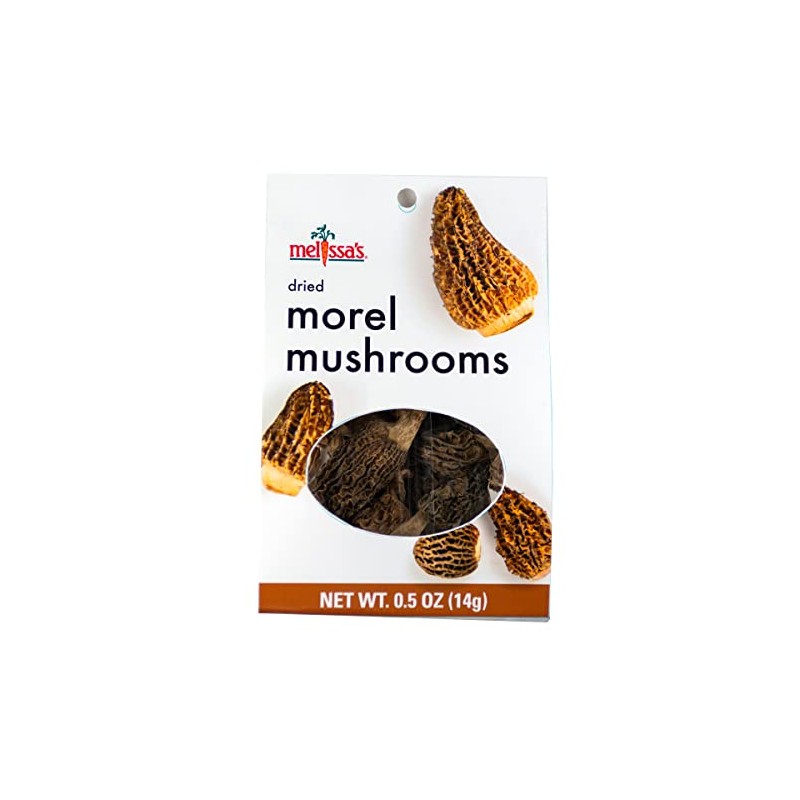 Melissa's Dried Morel Mushrooms, 3 Packages (0.5 oz)